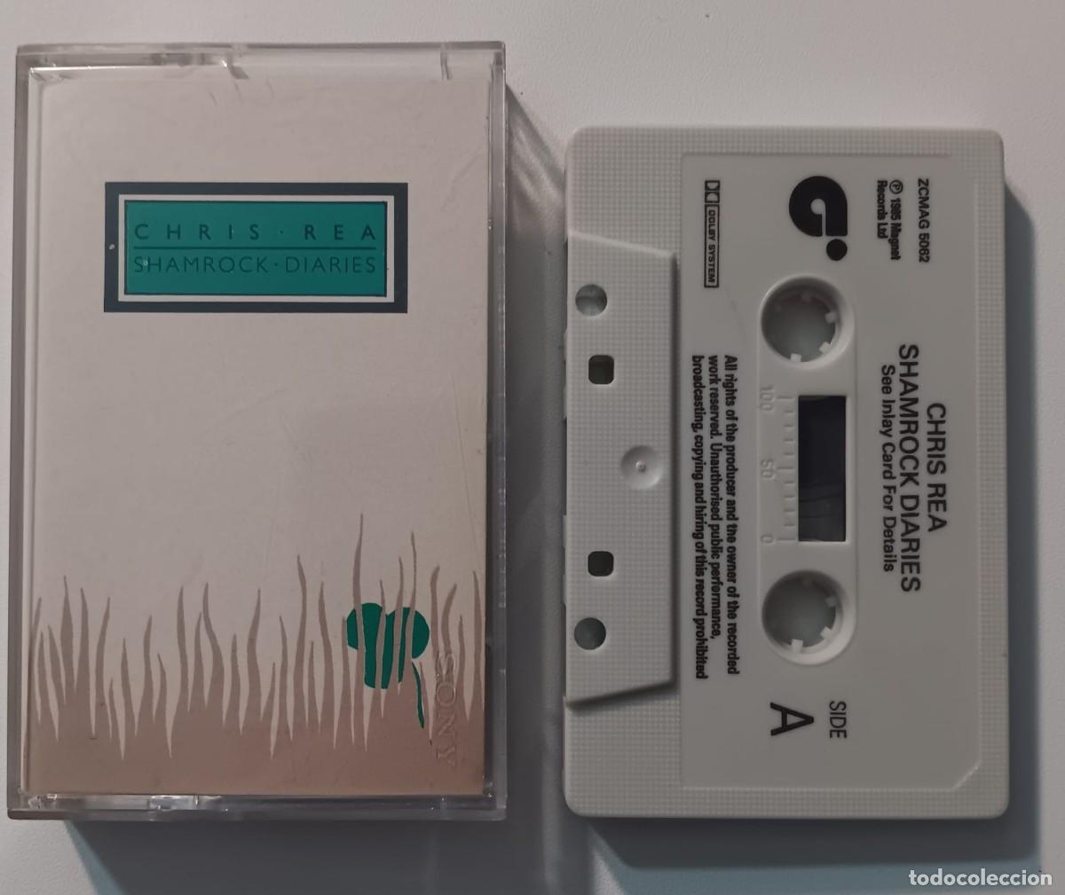 Casetes antiguos: CASSETTE CHRIS REA SHAMROCK DIARIES - Foto 1