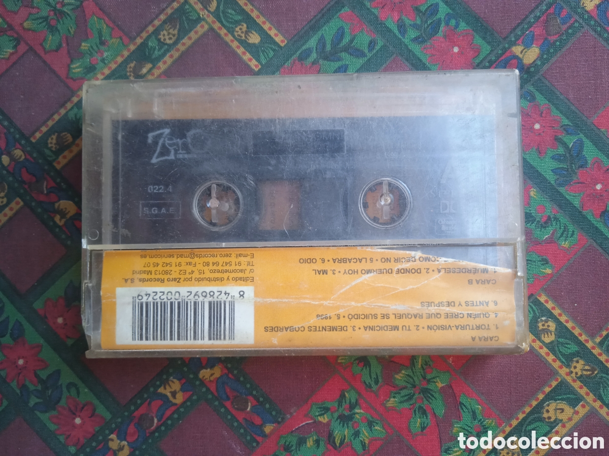 Casetes antiguos: Casette Hamlet Insomnio 1996 - Foto 2