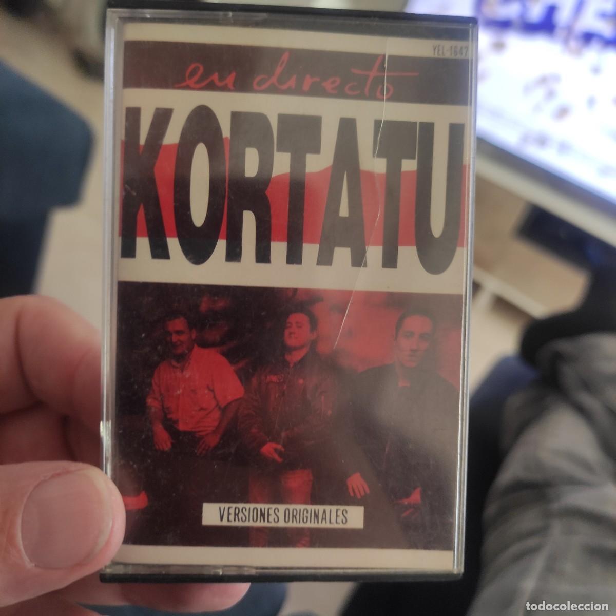 Casetes antiguos: Cassette kortatu en directo. - Foto 1