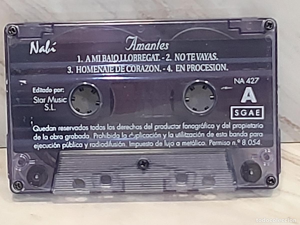 Casetes antiguos: AMANTES / MISMO T&Iacute;TULO / MC - NABI-2000 / DE LUJO - Foto 2