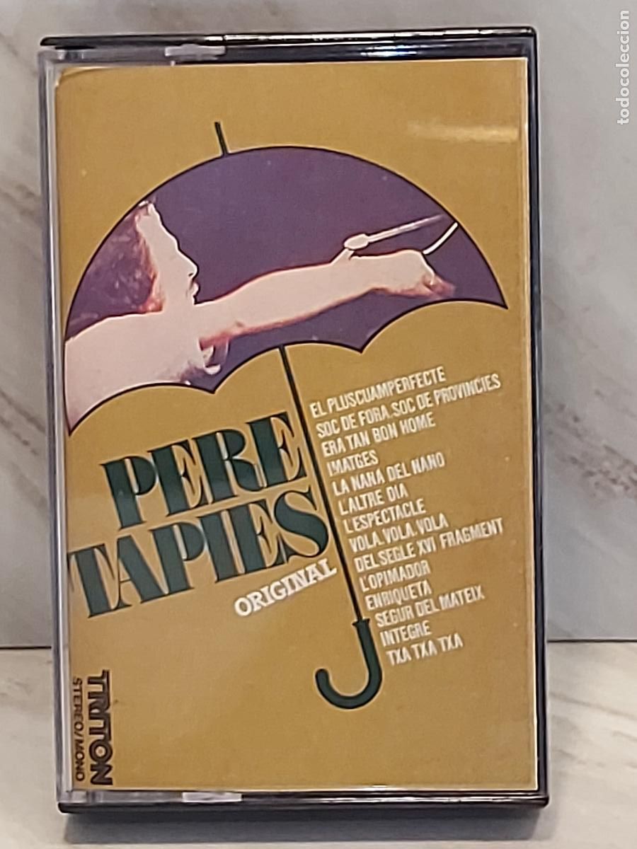 Casetes antiguos: PERE TAPIES / ORIGINAL / MC-TRITON-1978 / DE LUJO. - Foto 1