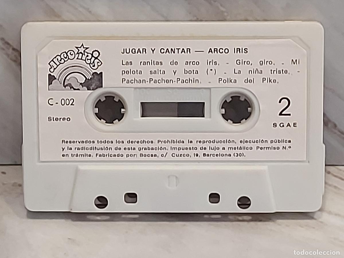 Casetes antiguos: ARCO IRIS / JUGAR Y CANTAR / MC-ARCO IRIS-1982 / DE LUJO. - Foto 3