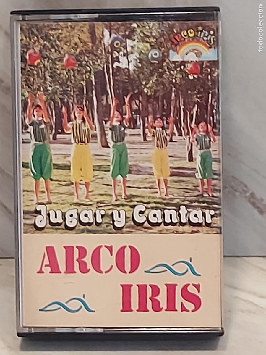 Casetes antiguos: ARCO IRIS / JUGAR Y CANTAR / MC-ARCO IRIS-1982 / DE LUJO. - Foto 1