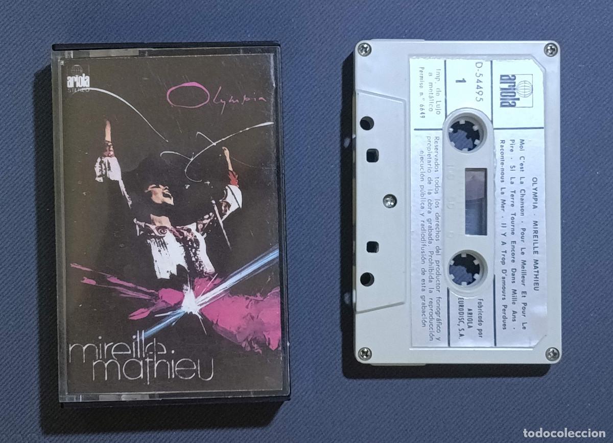 Casetes antiguos: Mireille Mathieu - Olympia (1974) Cassette - Foto 1
