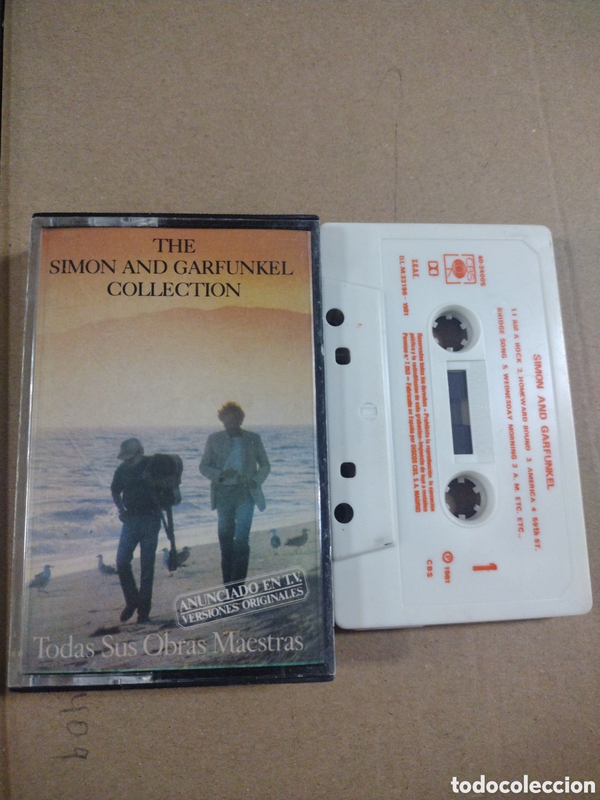 Casetes antiguos: SIMON & GARFUNKEL - COLLECTION. Casete - Foto 1