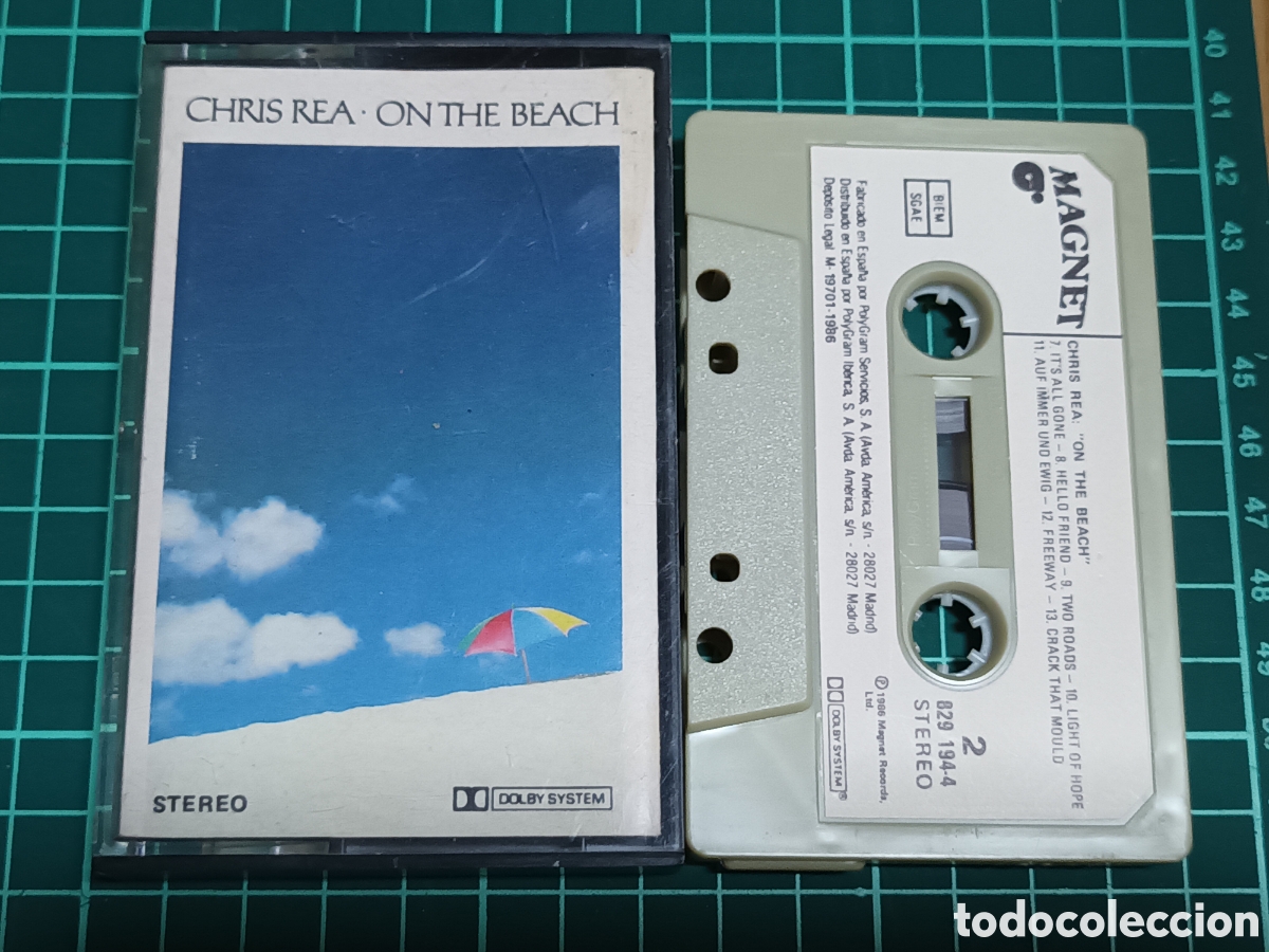 Casetes antiguos: Chris rea on the beach cassete