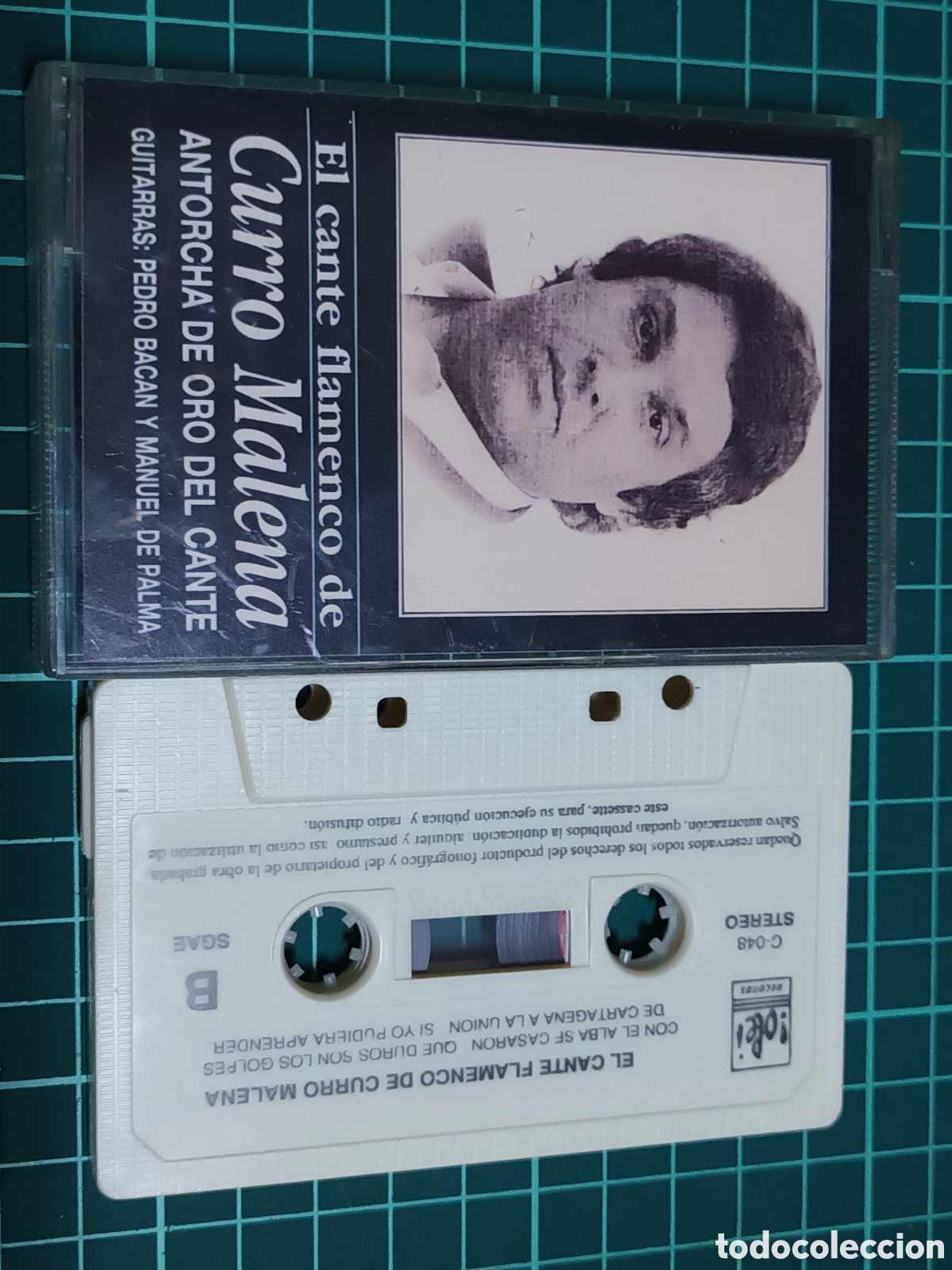 Casetes antiguos: Curro Malena cassete flamenco