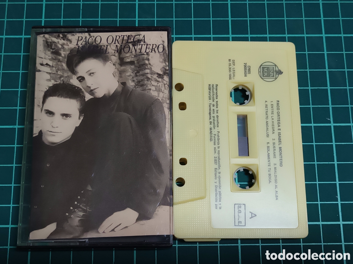 Casetes antiguos: Paco ortega isabel Montero cassete