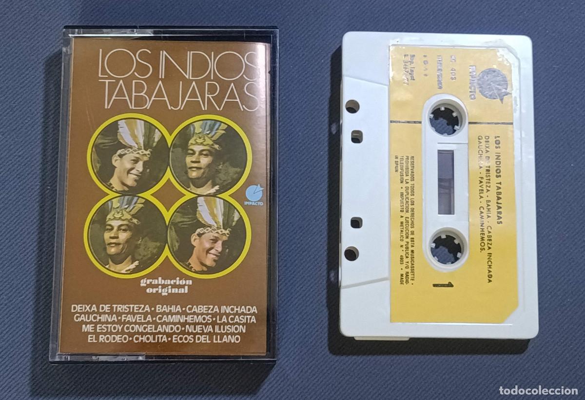Casetes antiguos: Los indios Tabajaras - Grabaci&oacute;n original (1977) Cassette - Foto 1