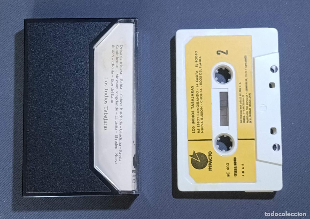 Casetes antiguos: Los indios Tabajaras - Grabaci&oacute;n original (1977) Cassette - Foto 2