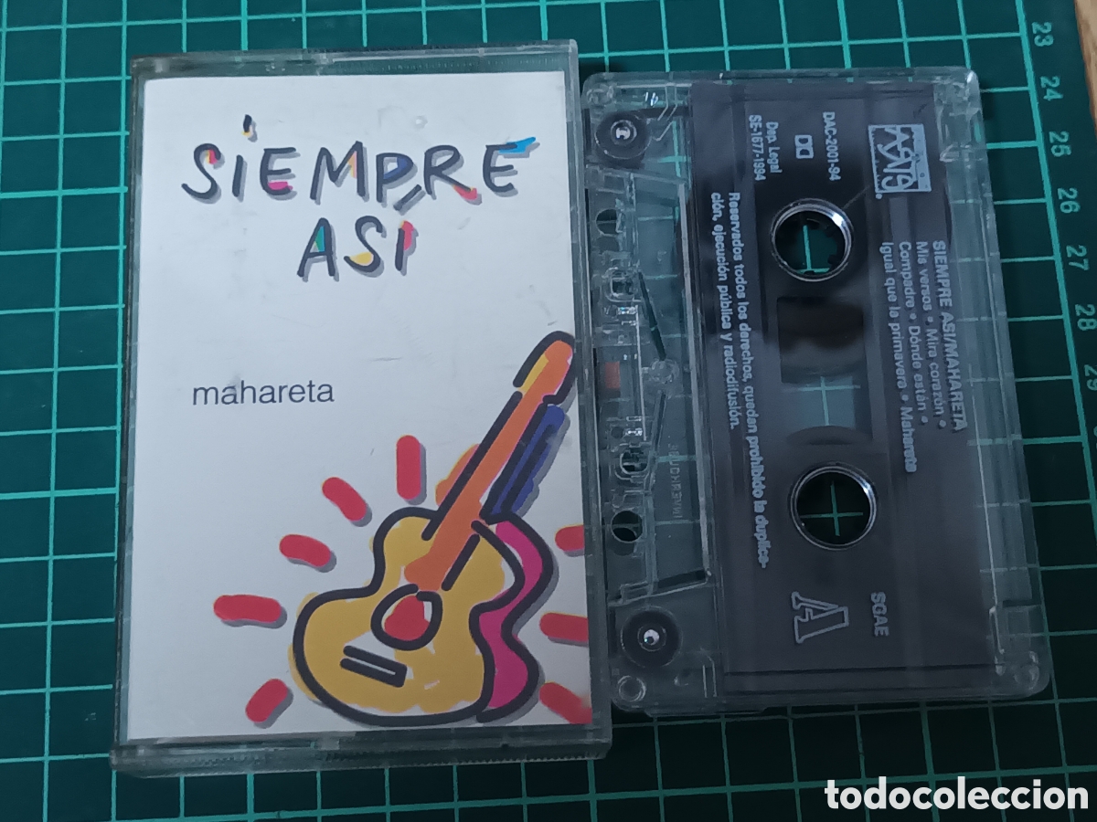 Casetes antiguos: Siempre asi mahareta cassete