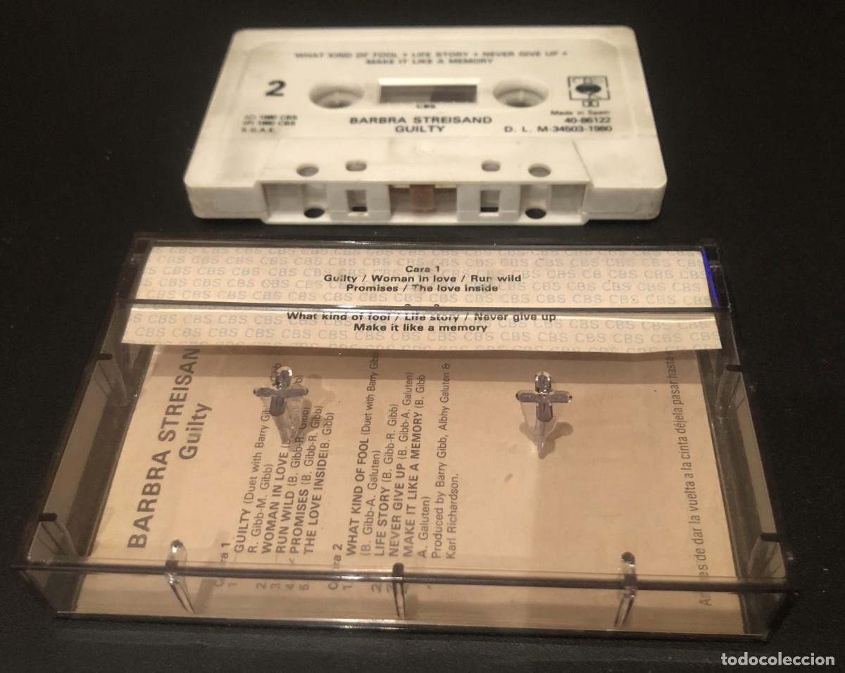 Casetes antiguos: Barbra Streisand. Guilty - Foto 3