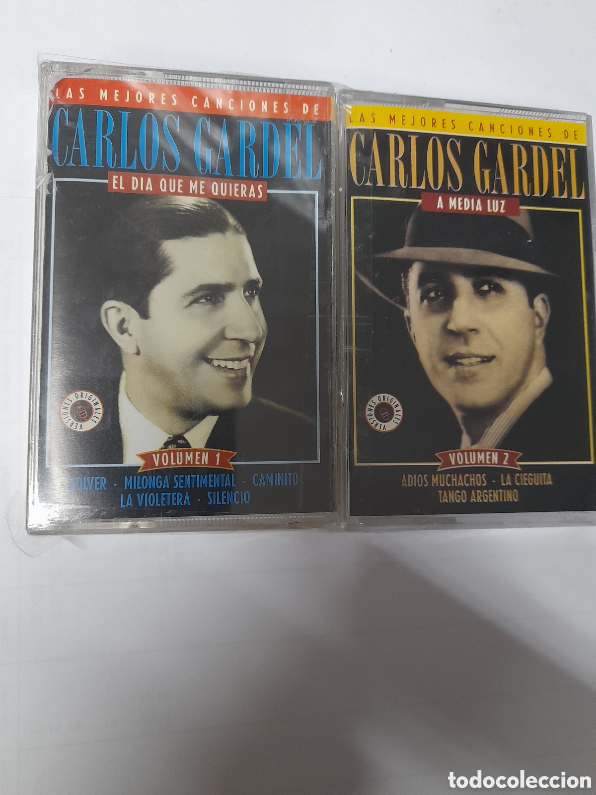 Casetes antiguos: Carlos Gardel. Las Mejores Canciones.