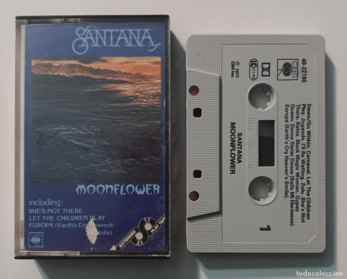Casetes antiguos: CASSETTE SANTANA MOONFLOWER - Foto 1