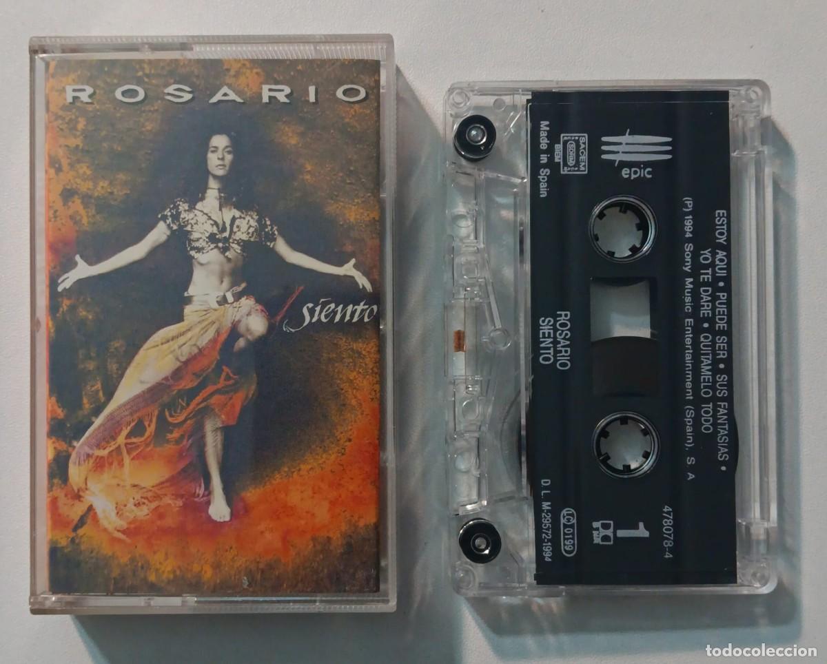Casetes antiguos: CASSETTE ROSARIO SIENTO - Foto 1