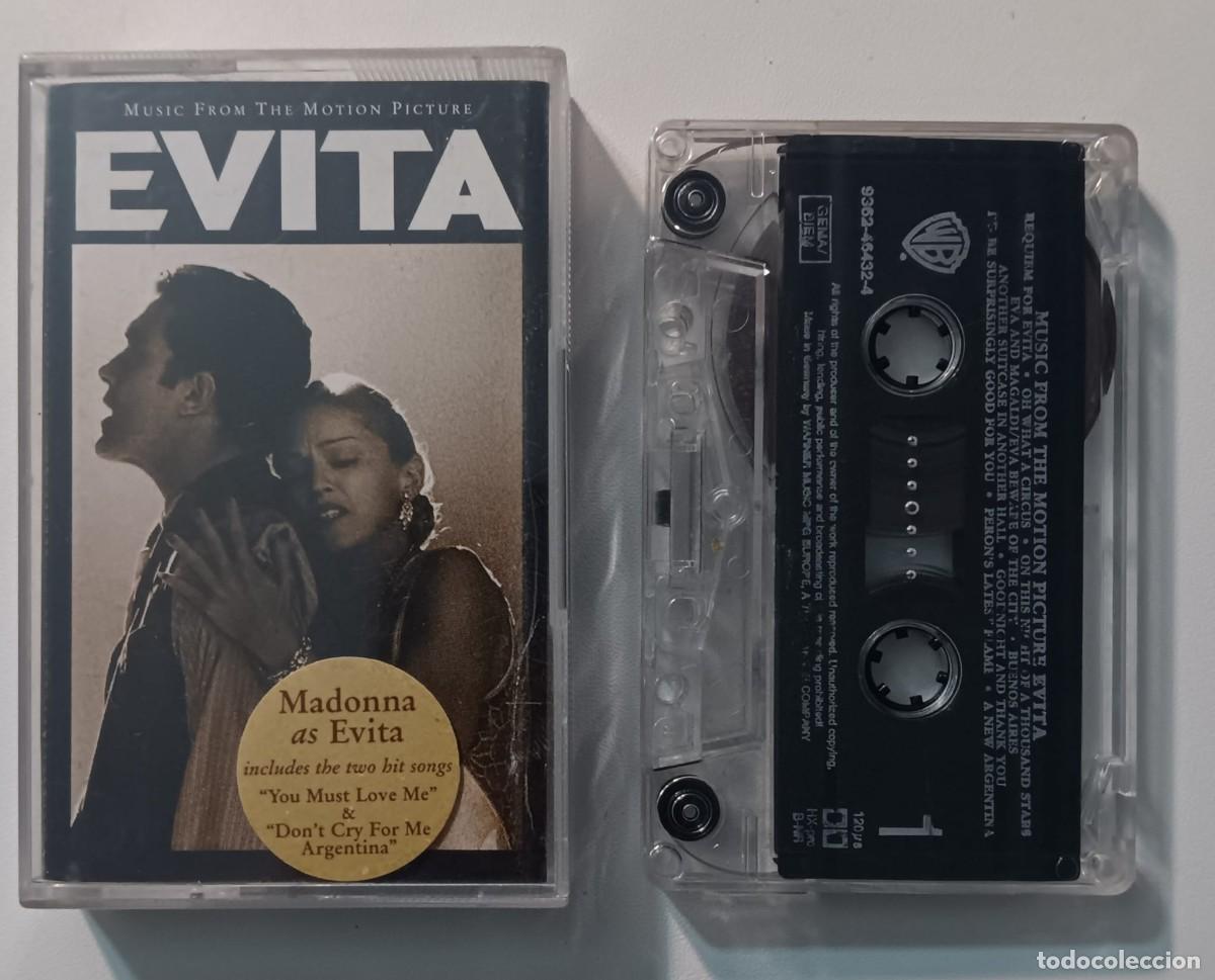 Casetes antiguos: CASSETTE MADONNA EVITA - Foto 1