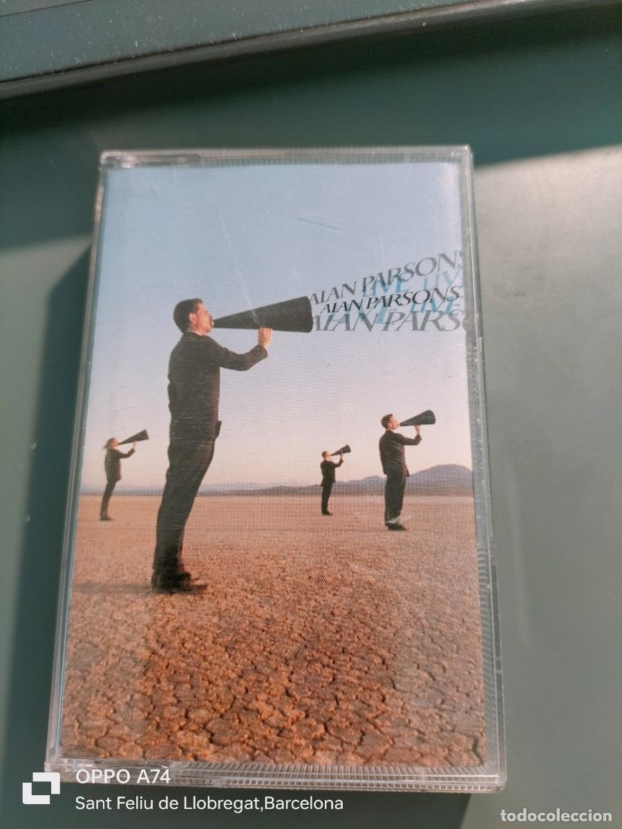 Casetes antiguos: RAR CASSETTE. ALAN PARSONS. LIVE. 1994 - Foto 1
