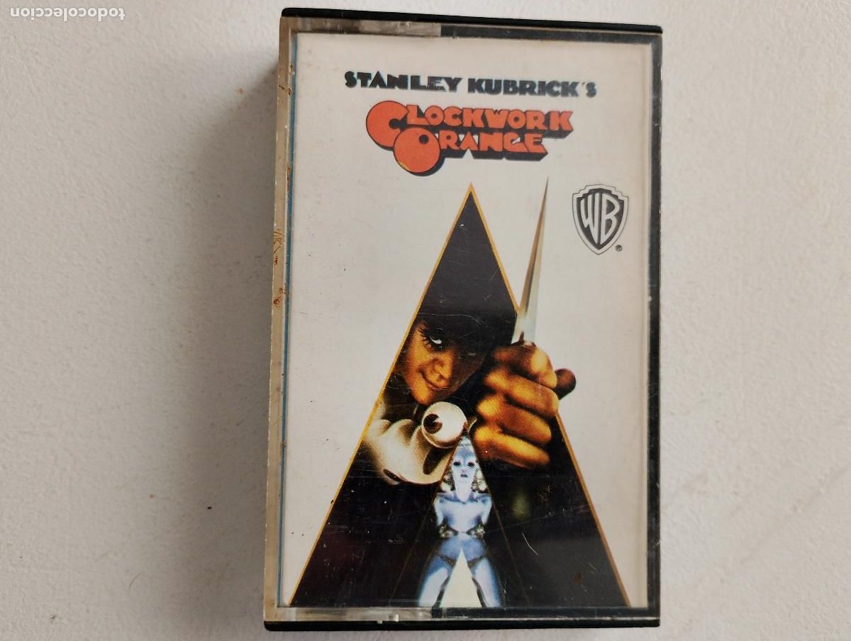 Casetes antiguos: Stanley Kubricks A Clockwork Orange, 1977 ed espa&ntilde;ola - Foto 1