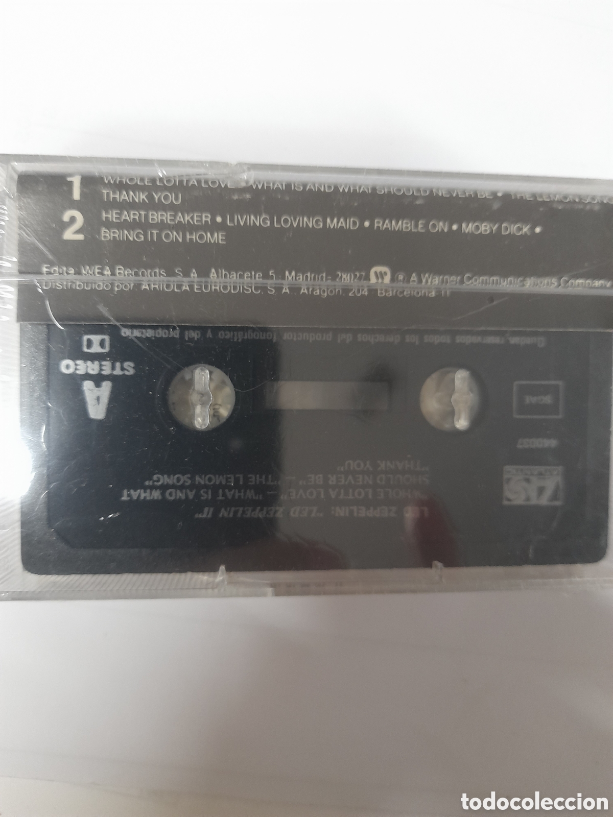Casetes antiguos: Led Zeppelin. Vol ll. - Foto 2