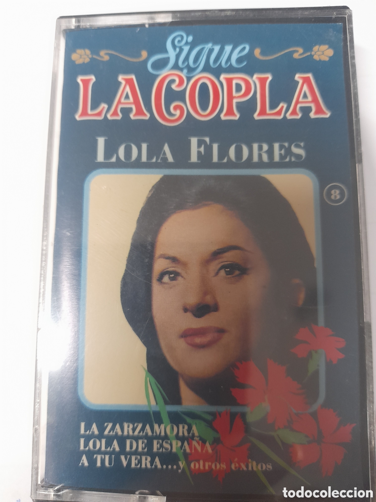 Casetes antiguos: LOLA FLORES. Sigue LA COPLA.