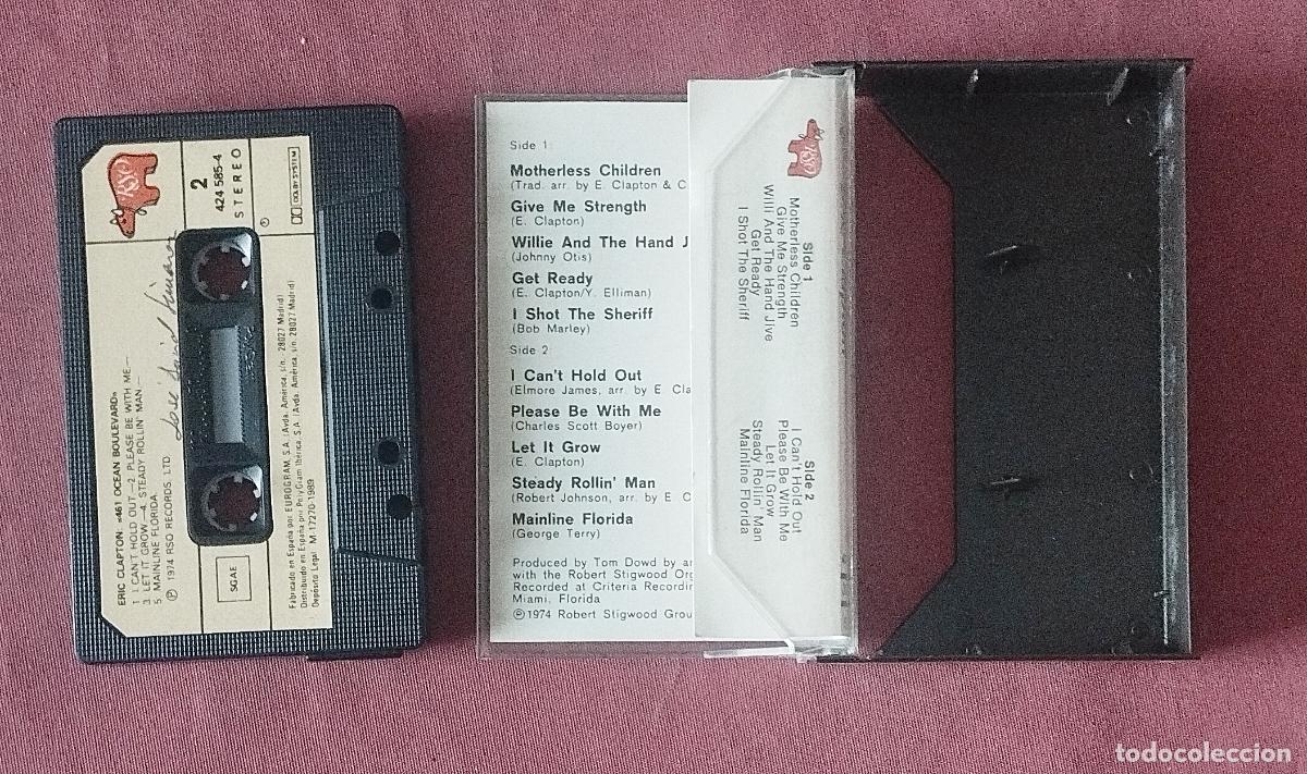 Casetes antiguos: ERIC CLAPTON - 461 OCEAN BOULEVARD - CASETE - Foto 2