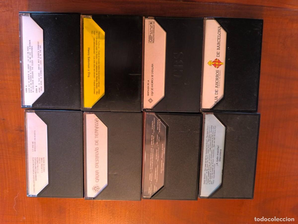 Casetes antiguos: 8 CASSETTES MUSICA DISCO, CINE , EXITOS - Foto 2