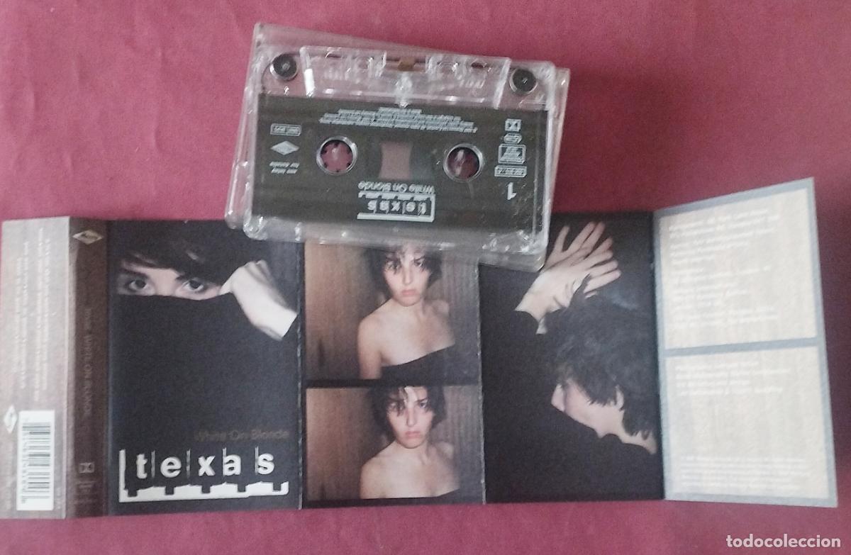 Casetes antiguos: TEXAS - WHITE ON BLONDE - CASETE - Foto 2