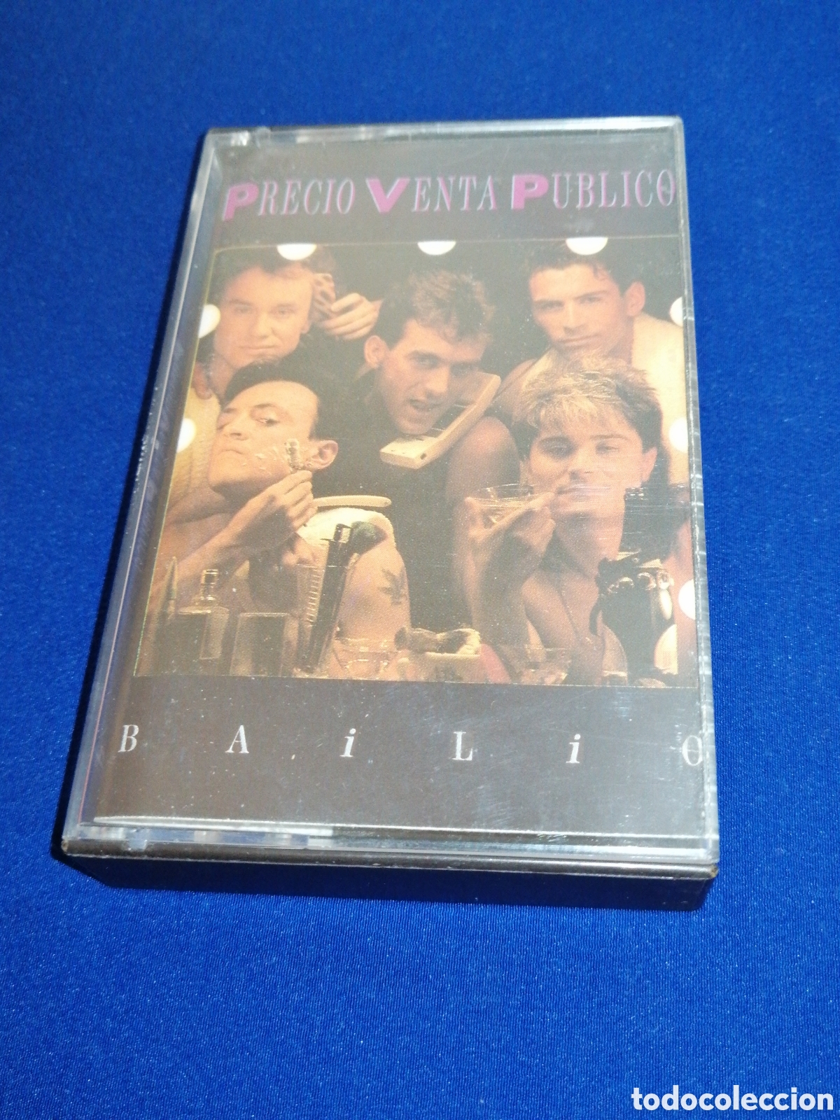 Casetes antiguos: PRECIO VENTA AL P&Uacute;BLICO - BAILIO - VIRGIN ESPA&Ntilde;A 1987 - Foto 1