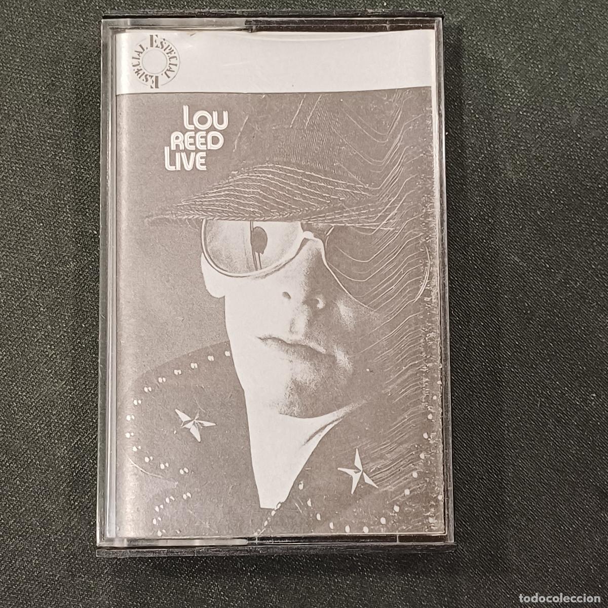 Casetes antiguos: LOU REED/LIVE/CASETE. - Foto 1