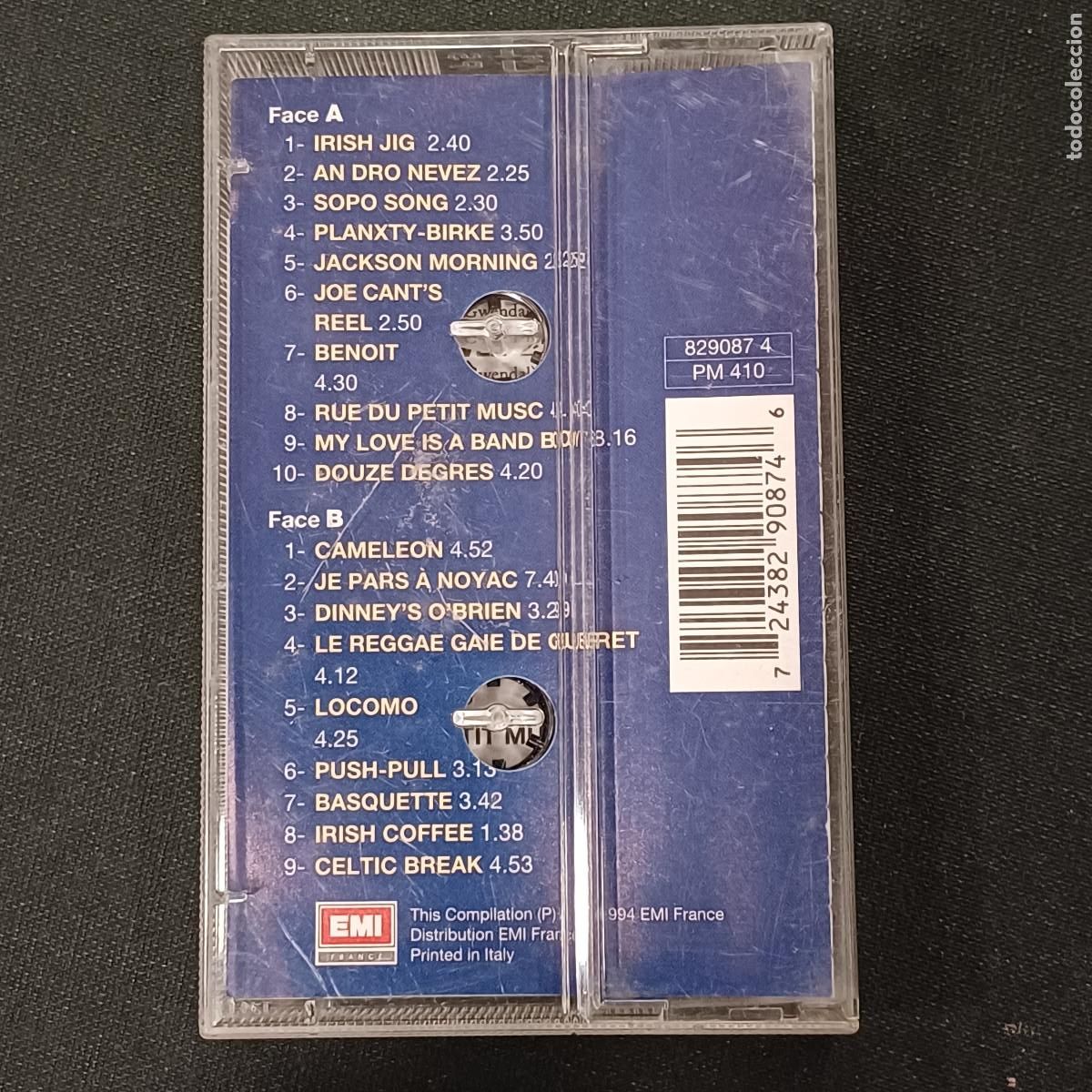 Casetes antiguos: GWENDAL/LES PLUS BELLES CHANSONS DE/CASETE. - Foto 3