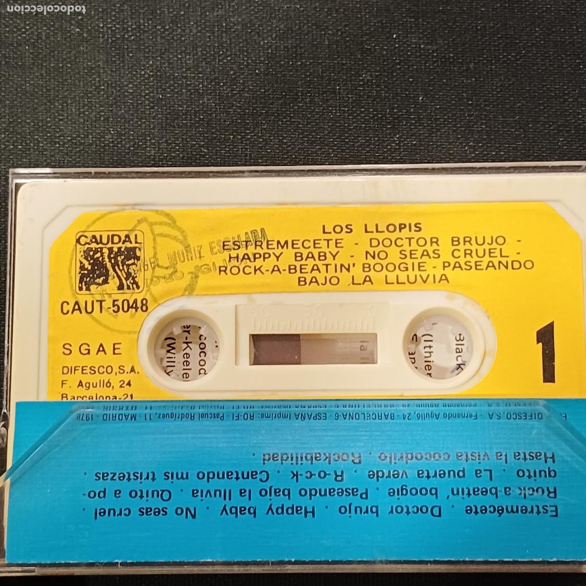Casetes antiguos: LOS LLOPIS/CAUDAL/CASETE. - Foto 2