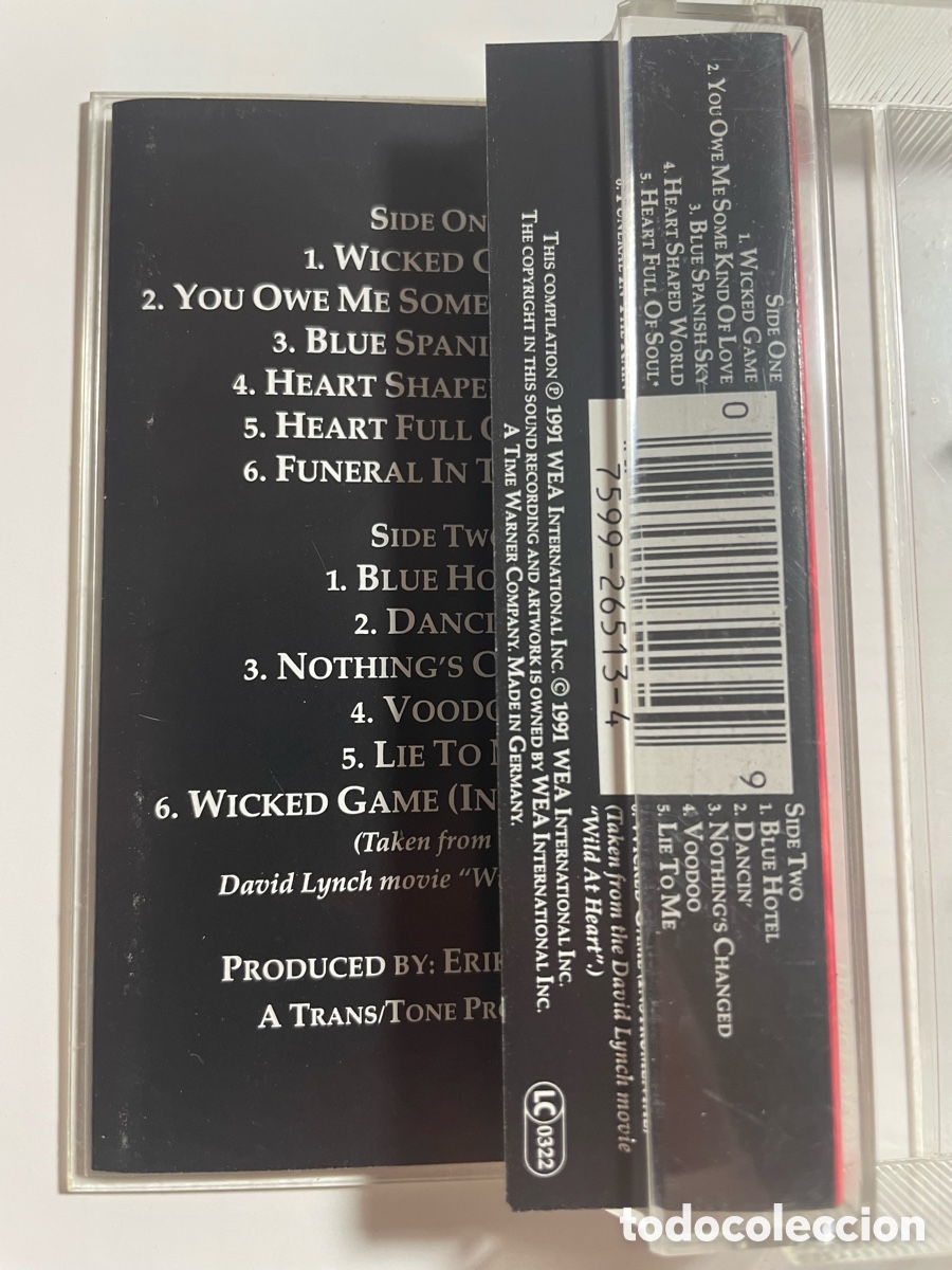 Casetes antiguos: Cassette Chris Isaak Wicked Game - Foto 3