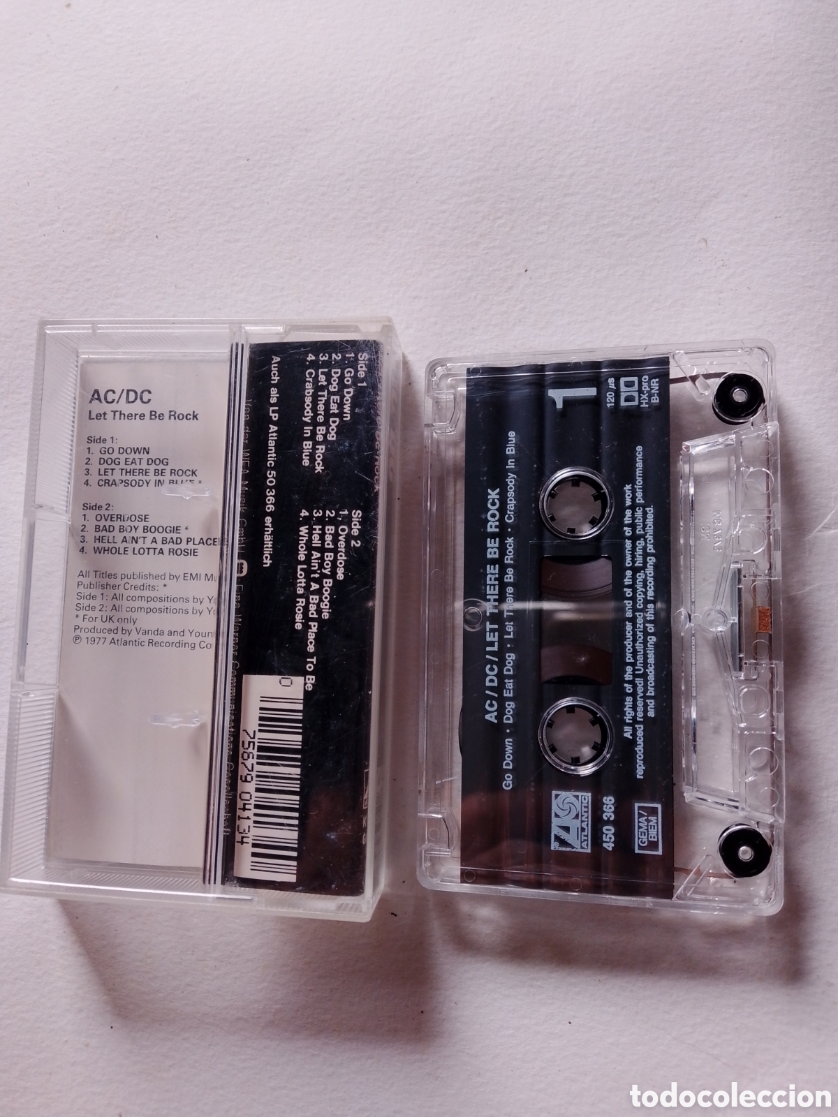 Casetes antiguos: AC/DC LET THERE BE ROCK - - Foto 2