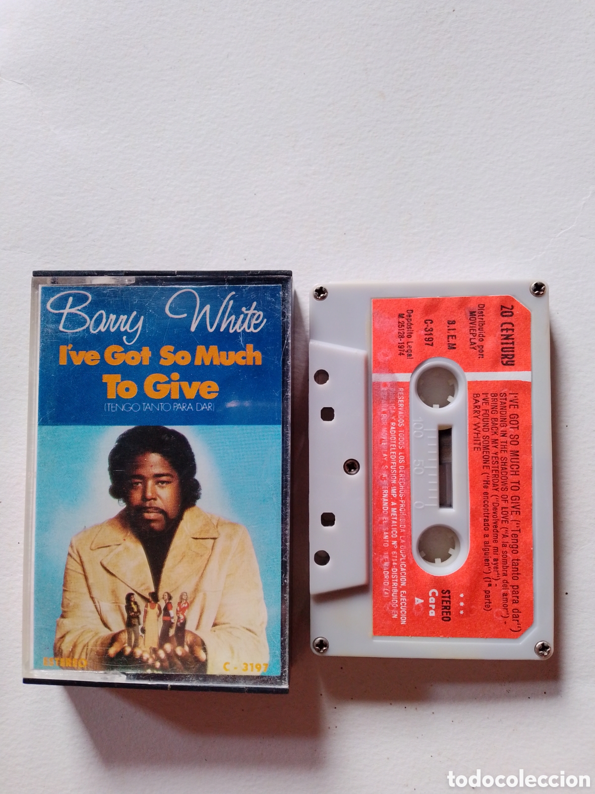Alte Kassetten: BARRY WHITE - I'VE GOT SO MUCH TO GIVE