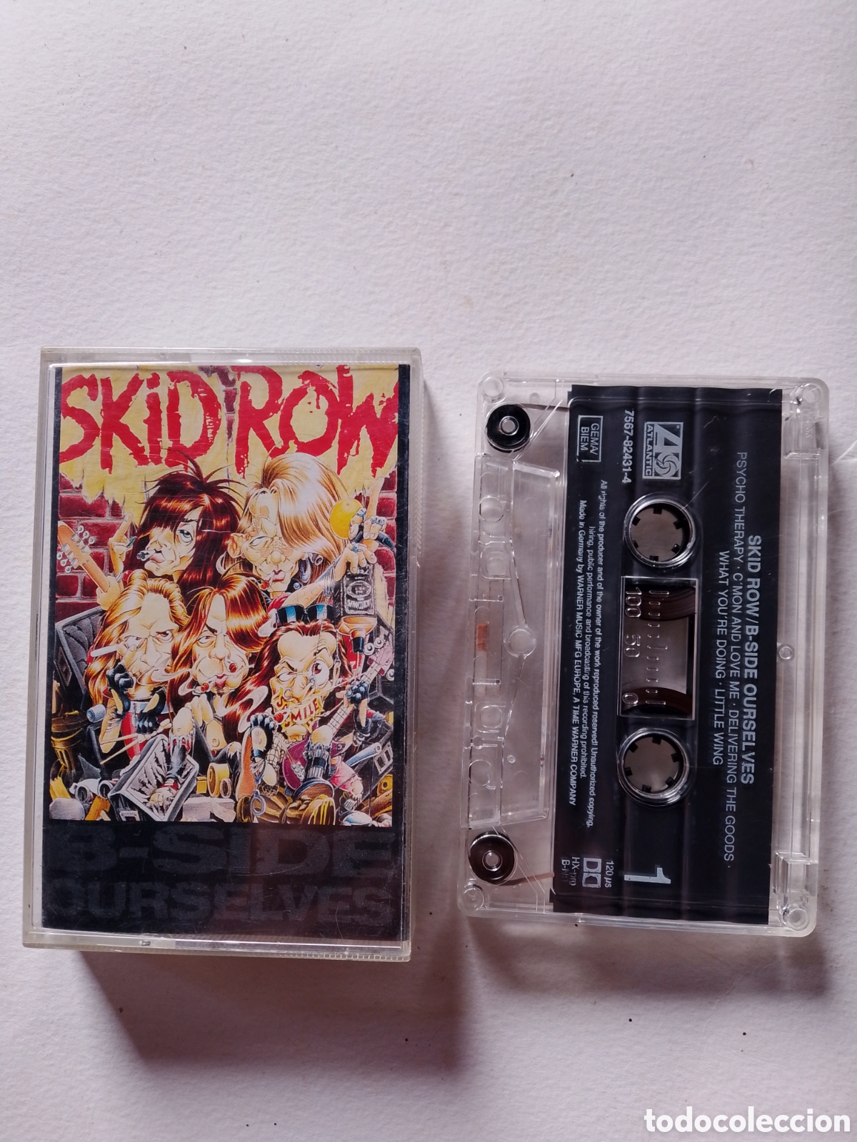 Cassette antiche: SKID ROW / B - SIDE OURSELVES