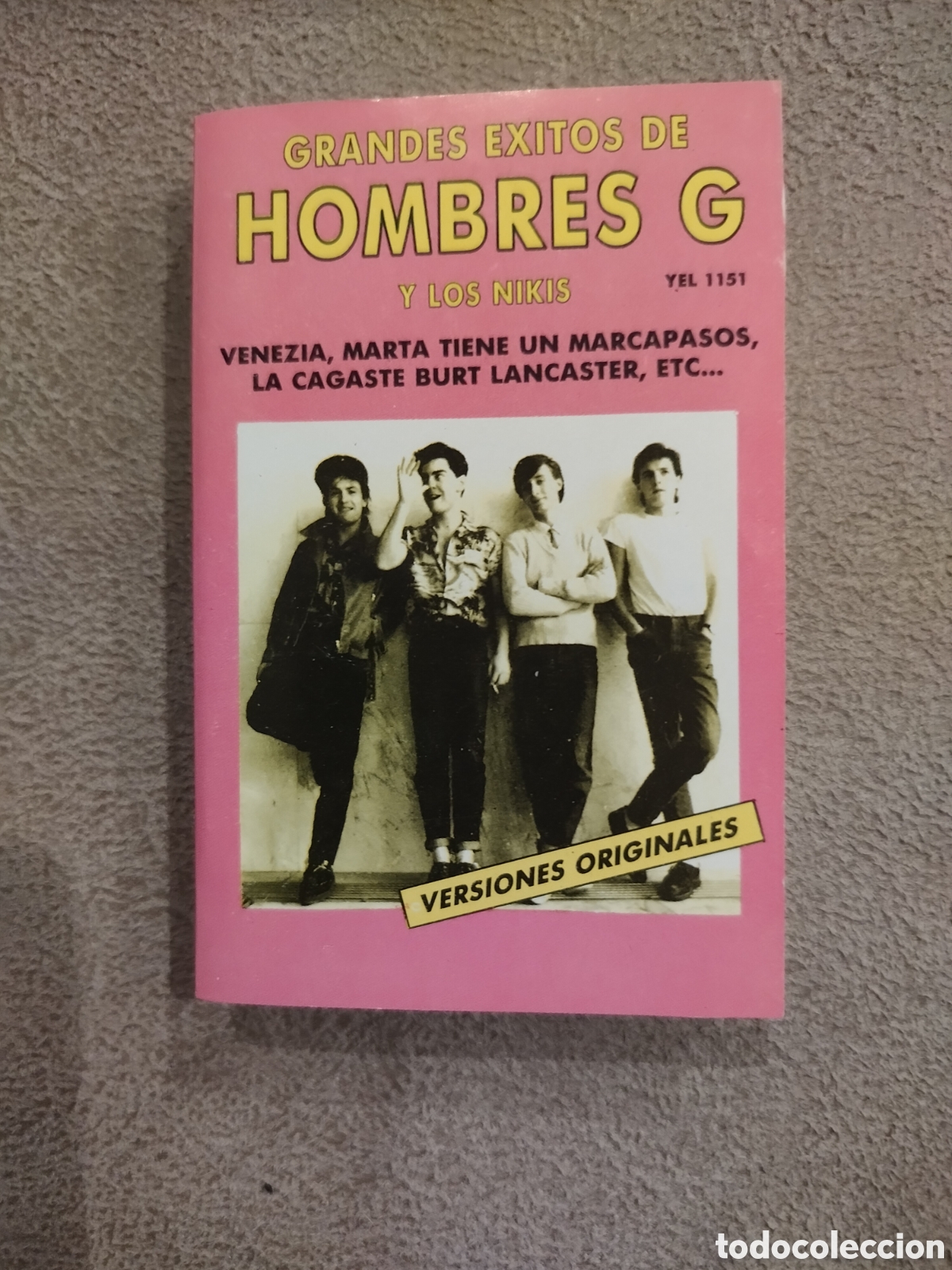 Casetes antiguos: Los Nikis/Hombres G Cassette - Foto 1