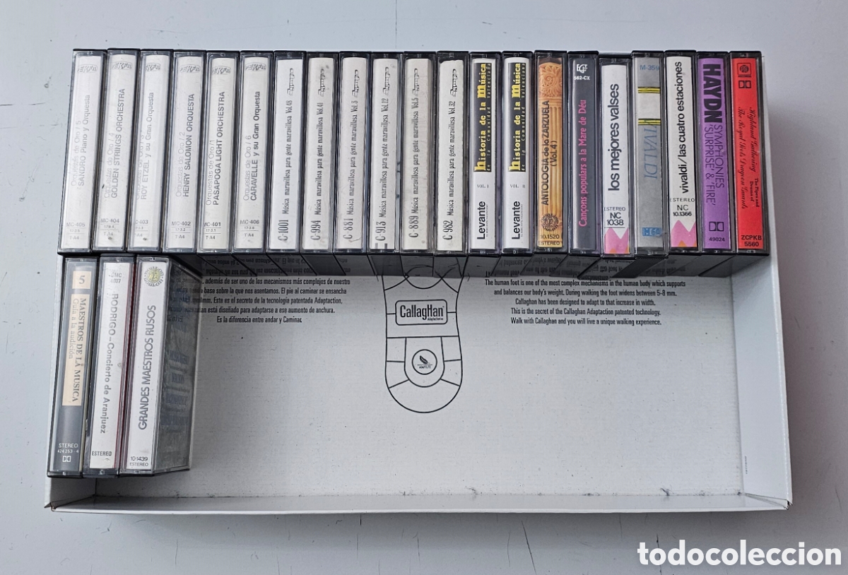 Casetes antiguos: LOTE 24 CASSETTE ORQUESTAS VARIADAS CLASICA VER FOTOS