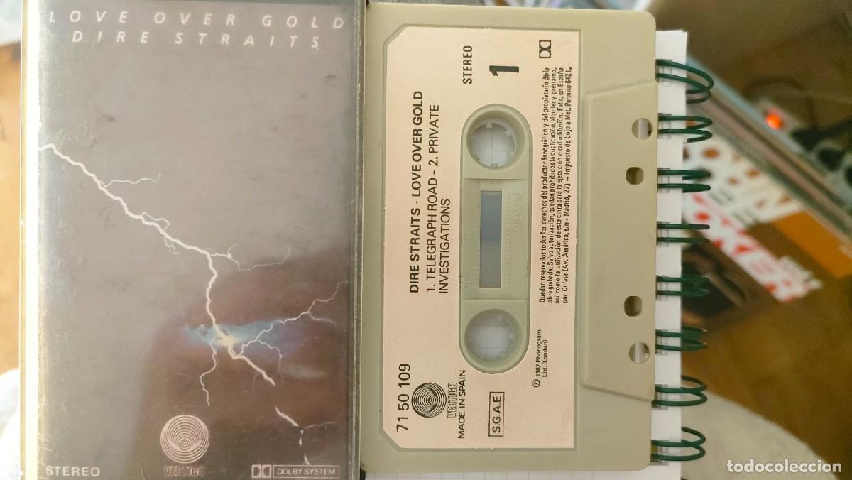 Casetes antiguos: Dire Straits. LOVE over gold - Foto 1