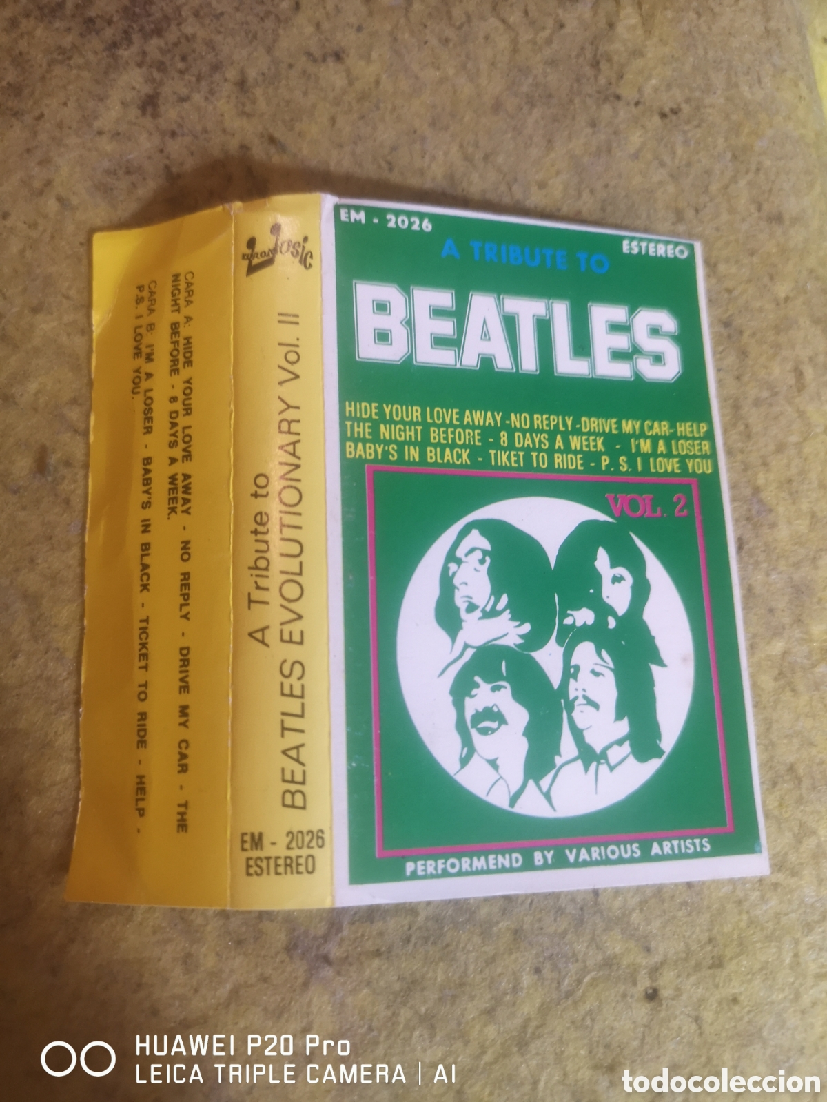Casetes antiguos: CASSETTE BEATLES EVOLUTIONARY - VOLUMEN II - Foto 5