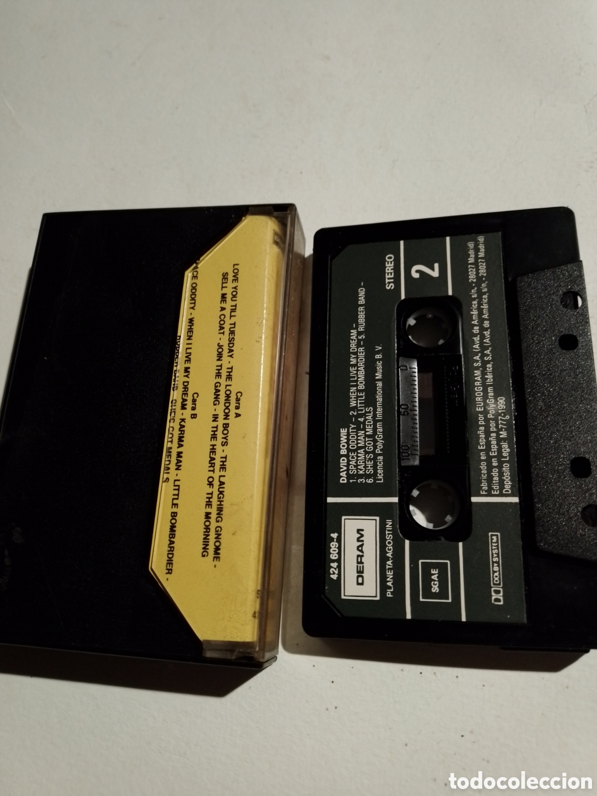 Casetes antiguos: DAVID BOWIE - CASSETTE - Foto 2