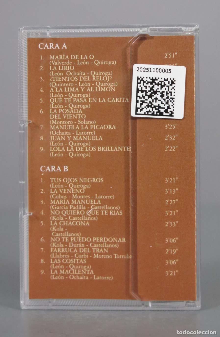 Casetes antiguos: CASSETTE. ESTRELLITA CASTRO - Foto 2