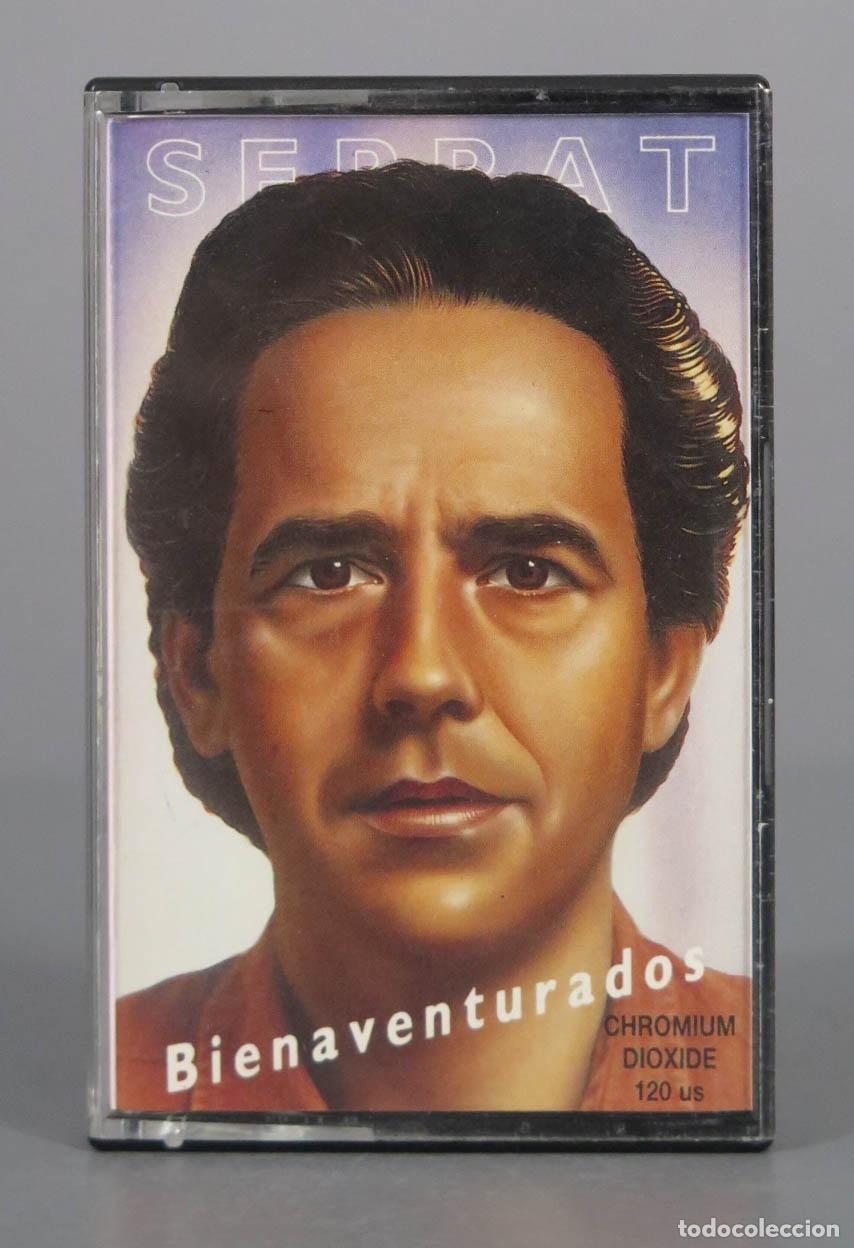 Casetes antiguos: CASSETTE. Serrat &ndash; Bienaventurados - Foto 1