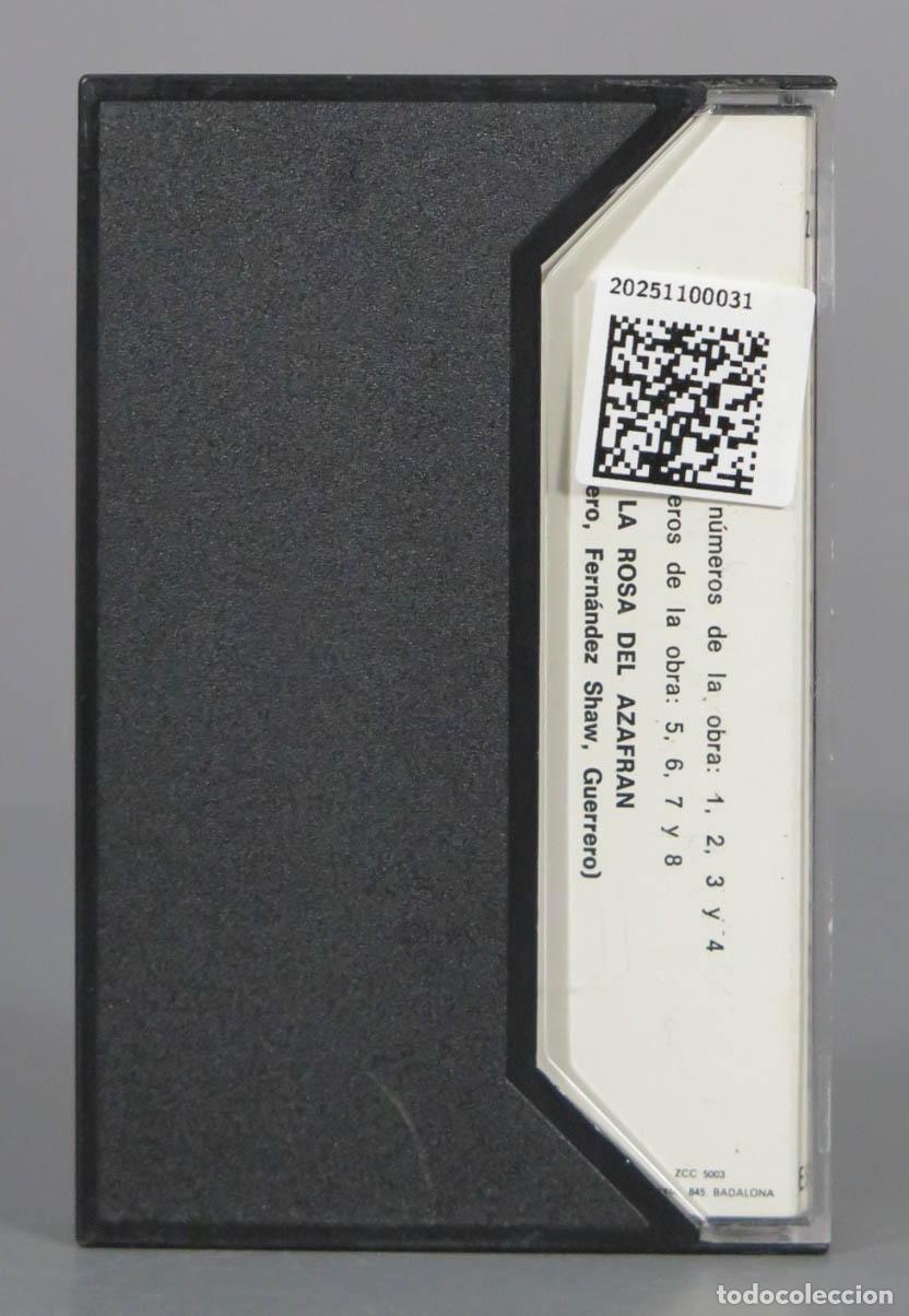 Casetes antiguos: CASSETTE. LA ROSA DEL AZAFRAN. TEJADA - Foto 2