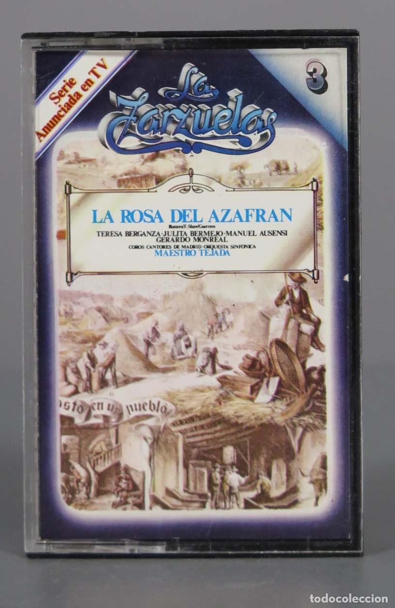 Casetes antiguos: CASSETTE. LA ROSA DEL AZAFRAN. TEJADA - Foto 1