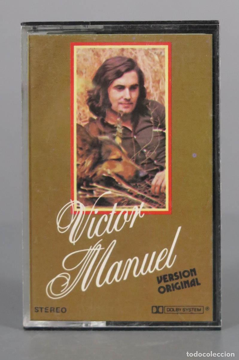 Casetes antiguos: CASSETTE. VICTOR MANUEL VERSION ORIGINAL - Foto 1