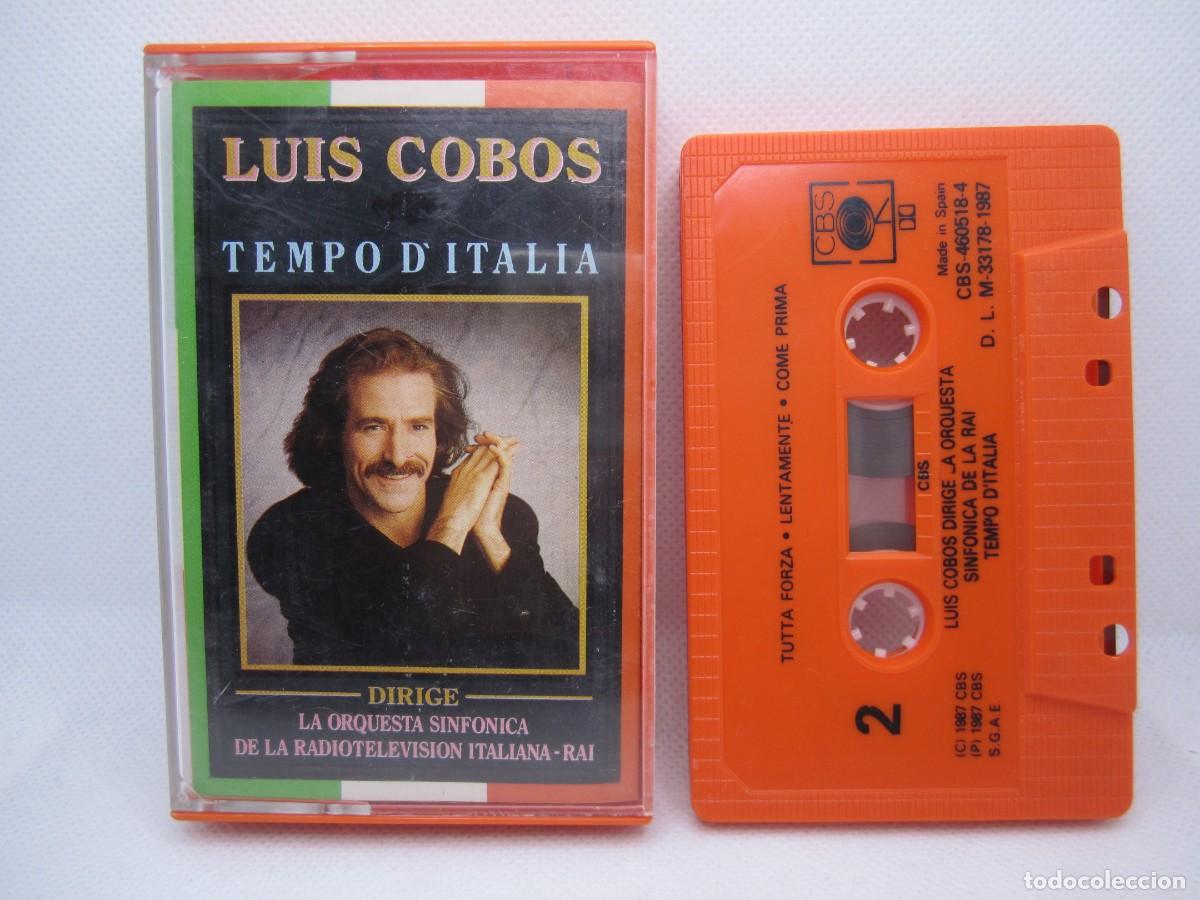Casetes antiguos: casete luis cobos tempo ditalia - Foto 2