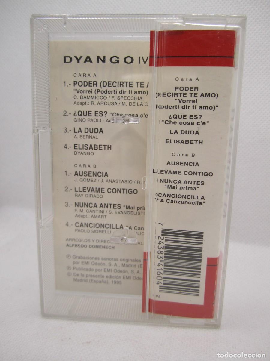 Casetes antiguos: casete dyango IV emi - Foto 3