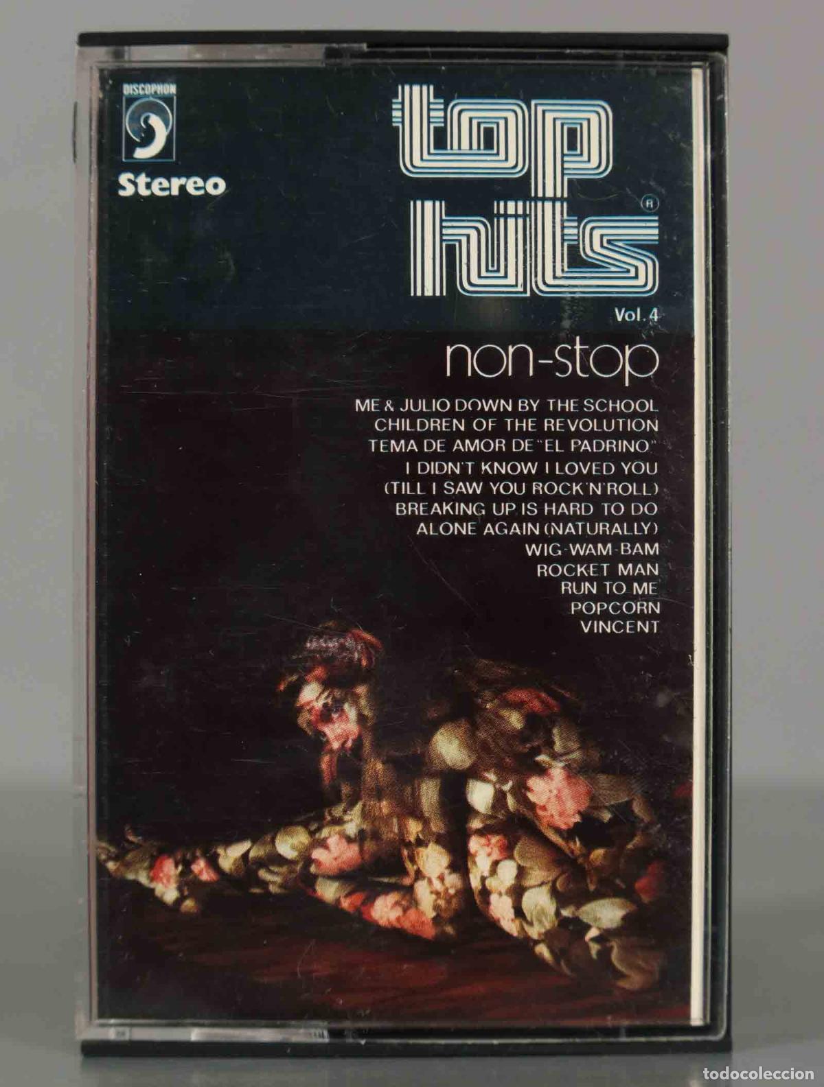 Casetes antiguos: CASSETTE. TOP HITS NON-STOP VOL 4