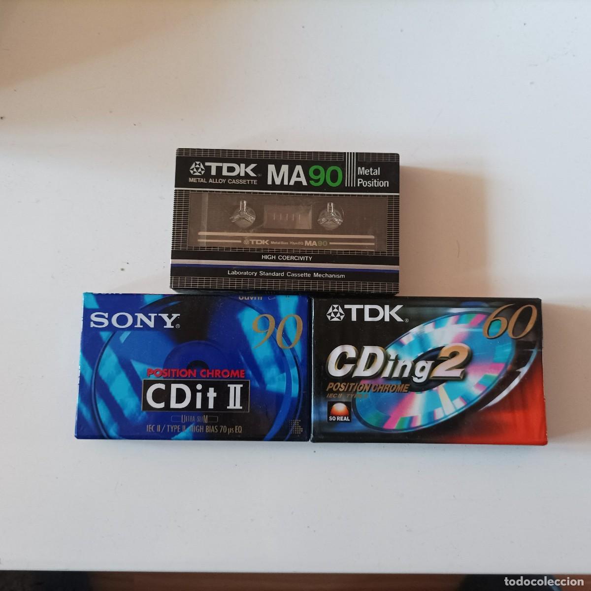 Casetes antiguos: LOTE X 3 CINTAS CASSETTES MC GRABAR VIRGENES. PRECINTADAS LEER DESCRIPCION LOTE