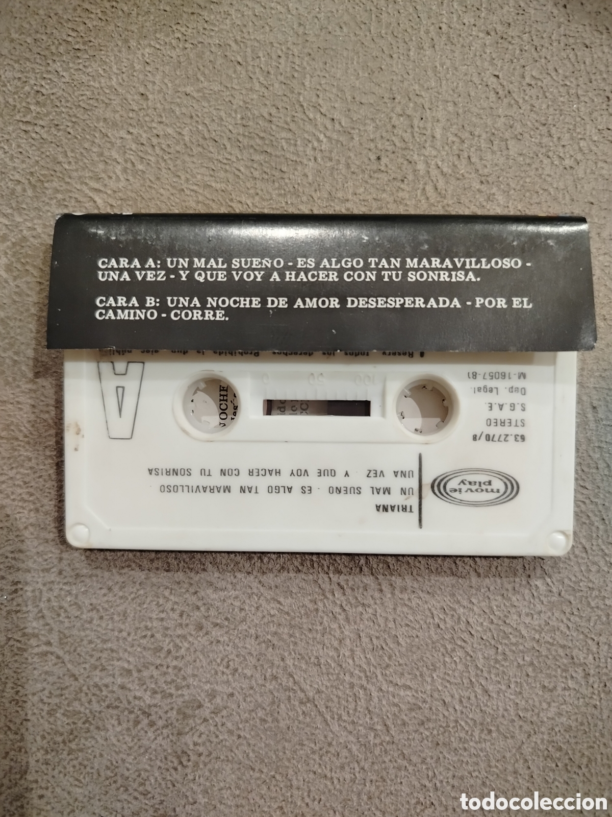 Casetes antiguos: Triana Cassette 1981. - Foto 2